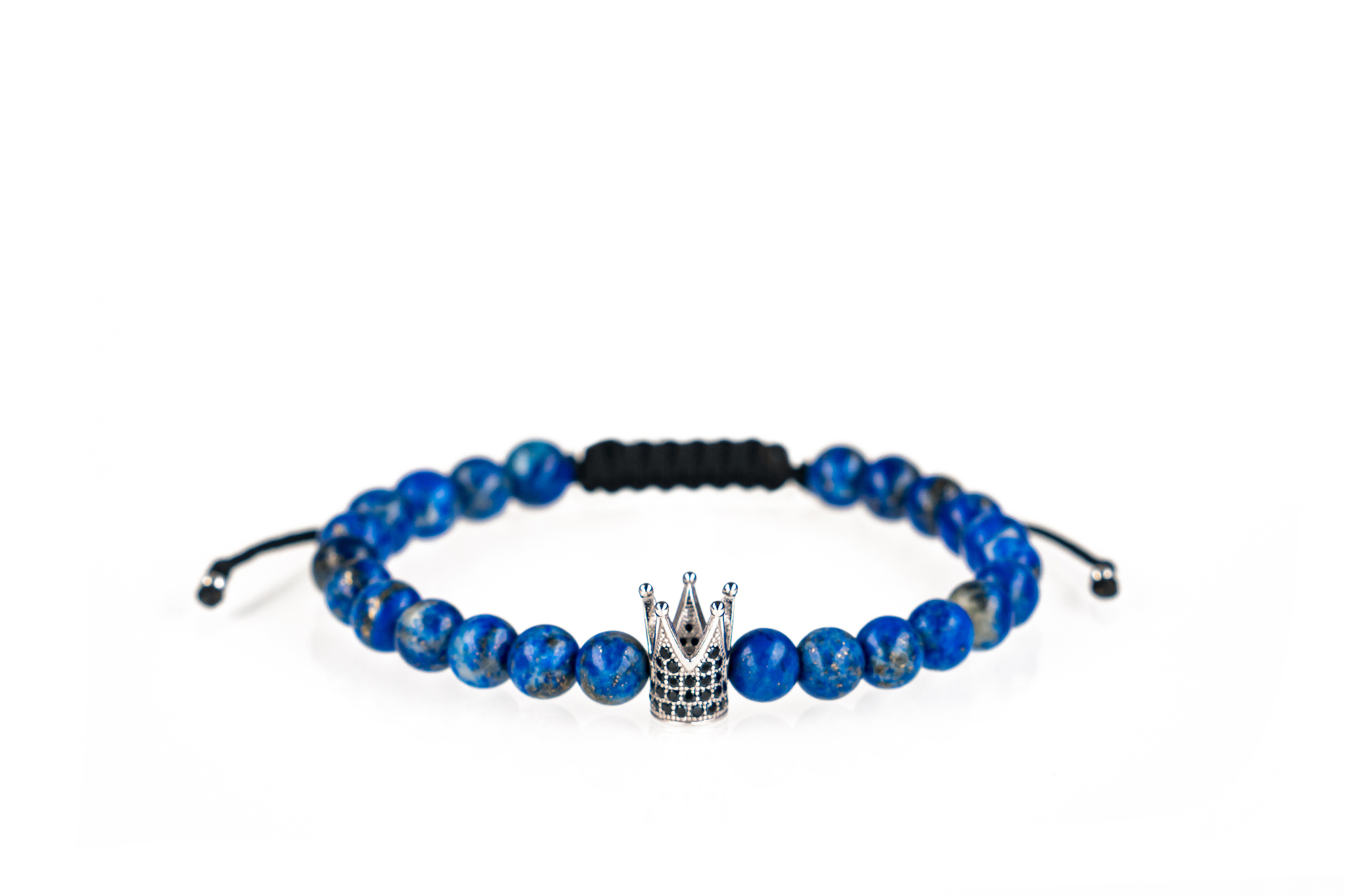 Brățară unisex Pardo realizată cu CZ Argint 925 și pietre semiprețioase Lapis Lazuli