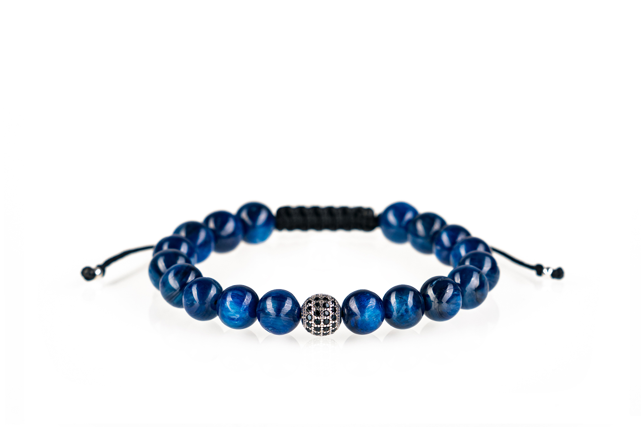 Brățară unisex Pardo realizată cu CZ Argint 925 și pietre semiprețioase Kyanit