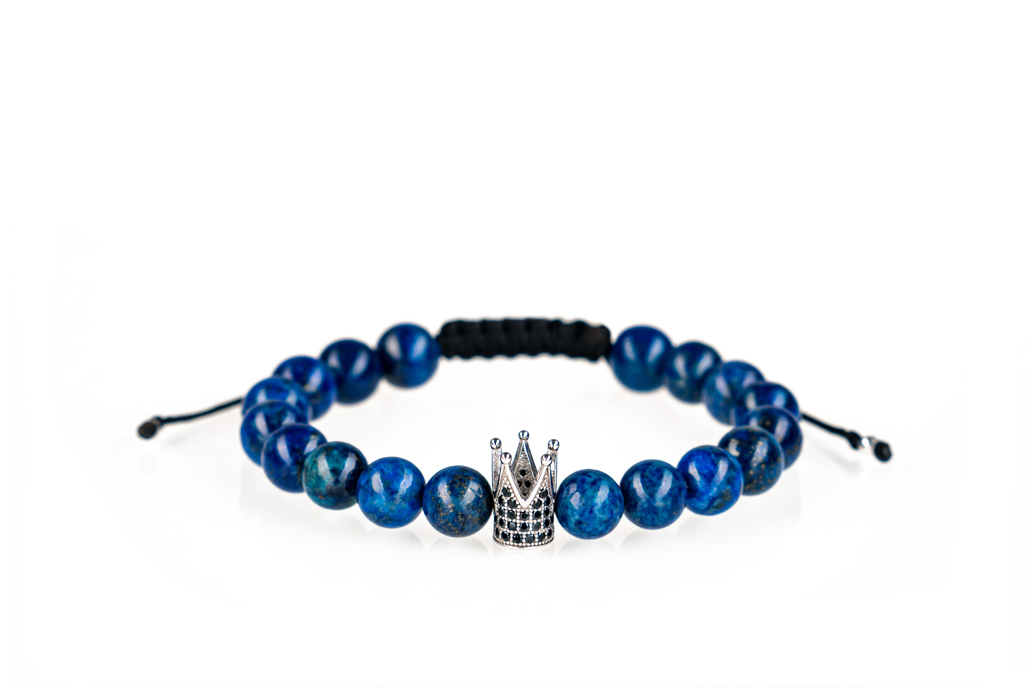 Brățară unisex Pardo realizată cu CZ Argint 925 și pietre semiprețioase Lapis Lazuli