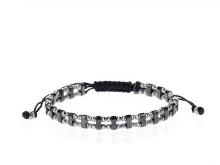 Brățară unisex Pardo din Argint & Hematit