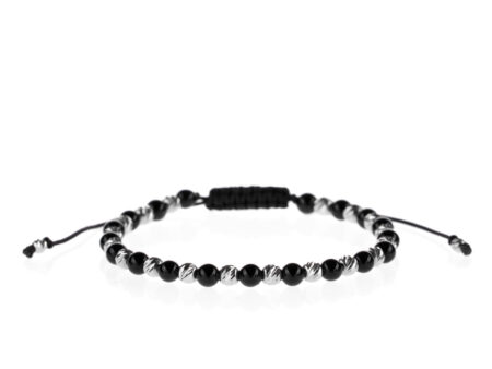 Brățară unisex Pardo din Argint & Onix Lucios