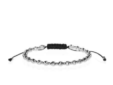 Brățară unisex Pardo cu sfere din Argint de 4mm