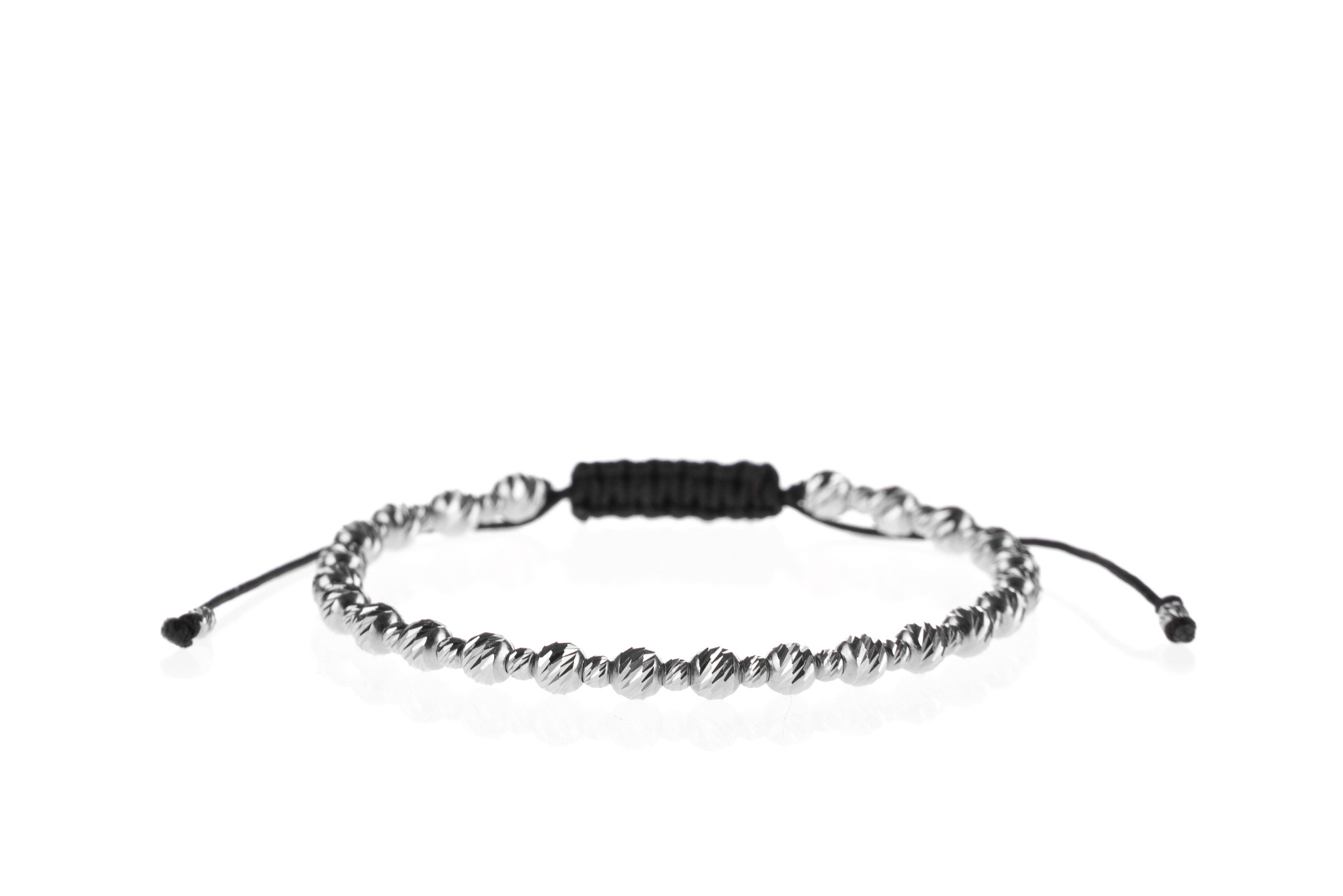 Brățară unisex Pardo cu sfere din Argint de 4mm