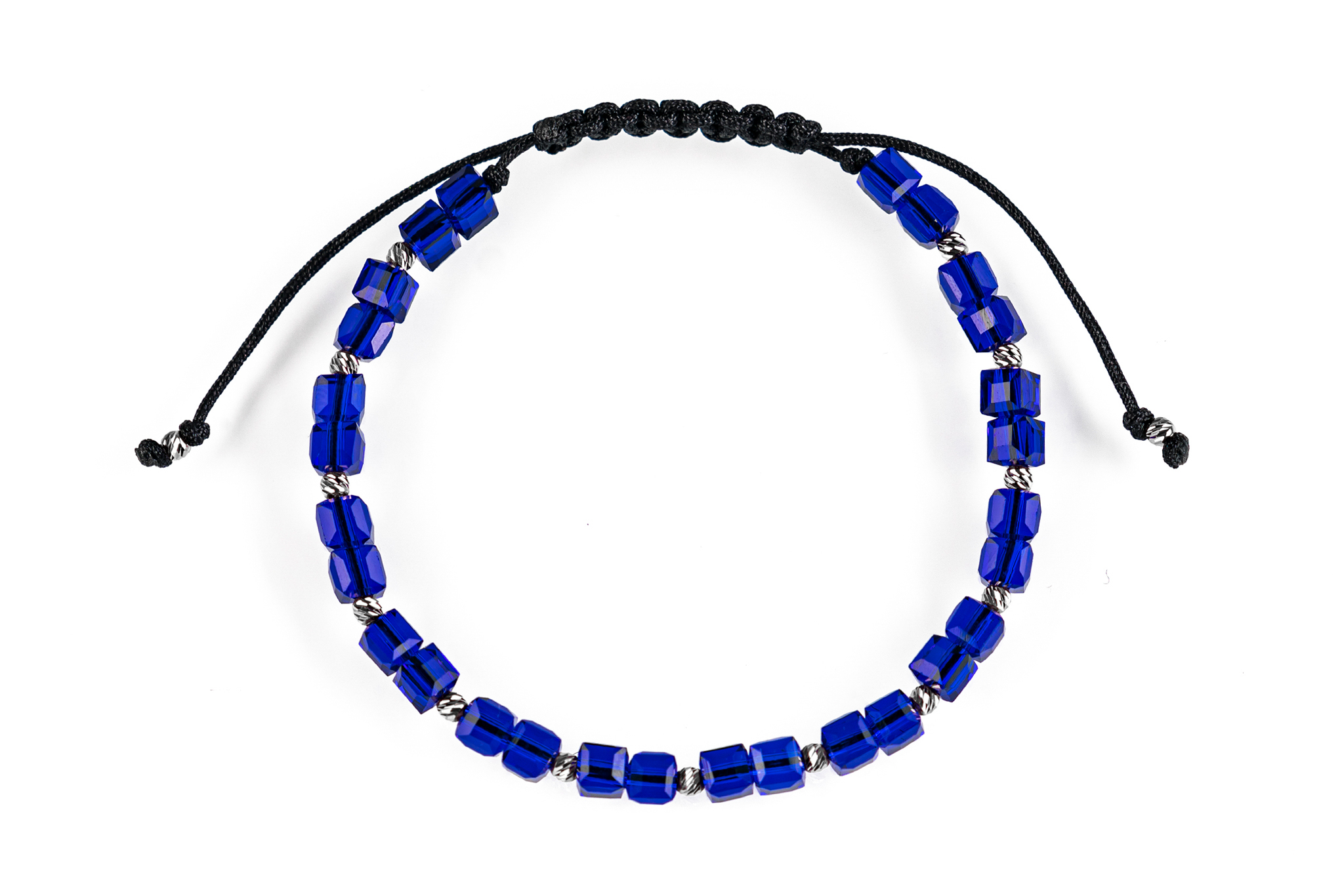 Brățară unisex Pardo din Argint & Cristale Sticla - imagine 3