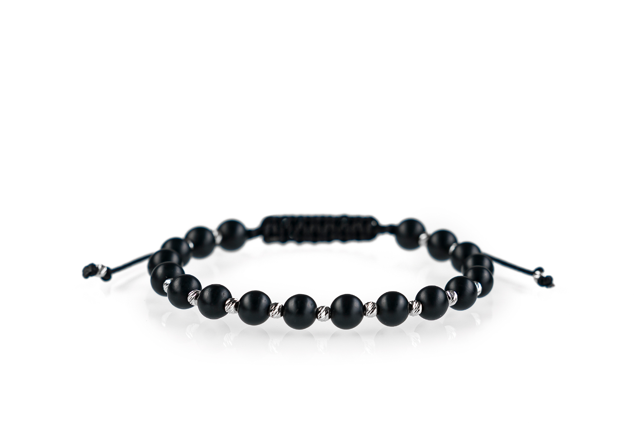 Brățară unisex Pardo din Argint & Onix Mat